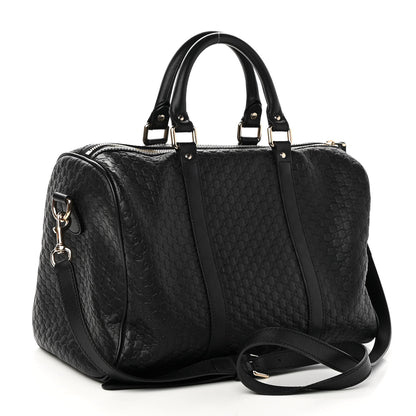 Gucci Microguccissima Medium Boston Black 2 of 10