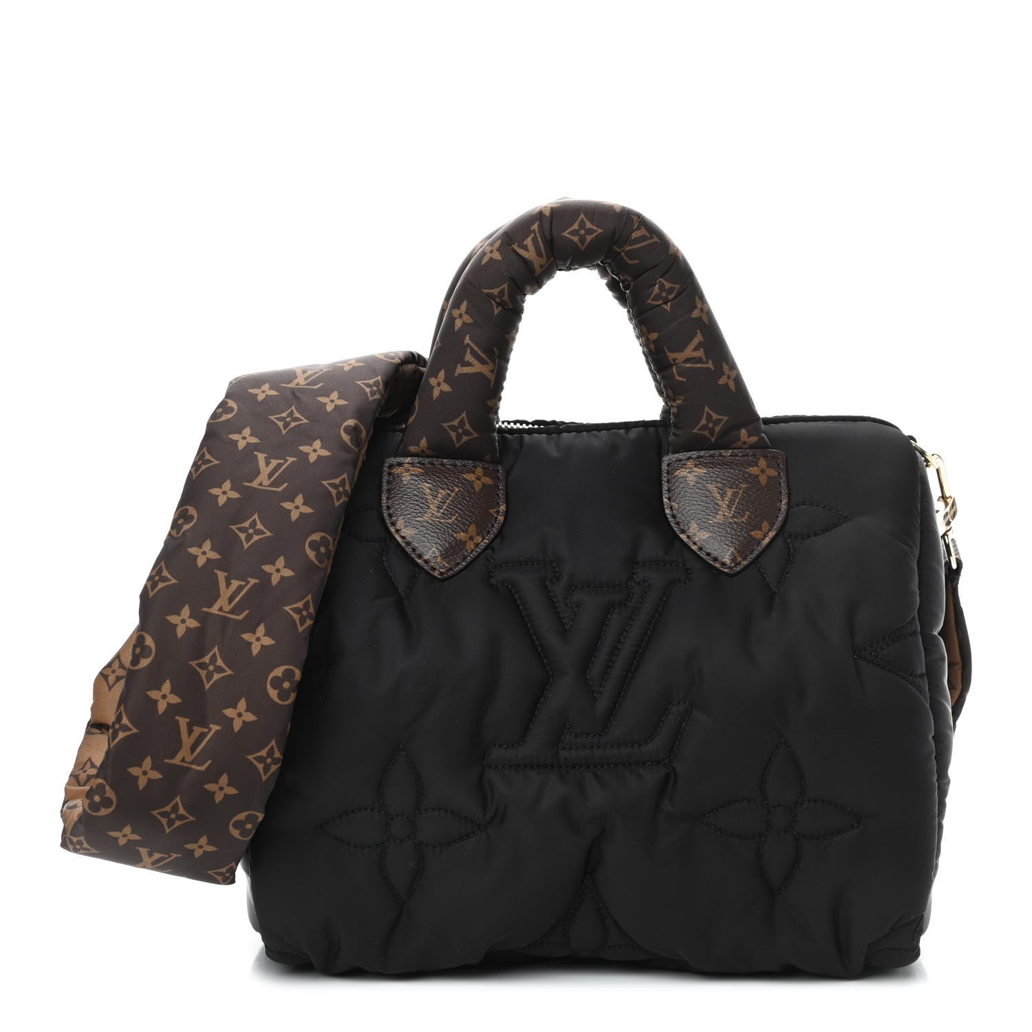 Louis Vuitton Econyl Mini Monogram Pillow Speedy Bandouliere 25 Black 1 of 7