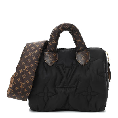 Louis Vuitton Econyl Mini Monogram Pillow Speedy Bandouliere 25 Black 1 of 7