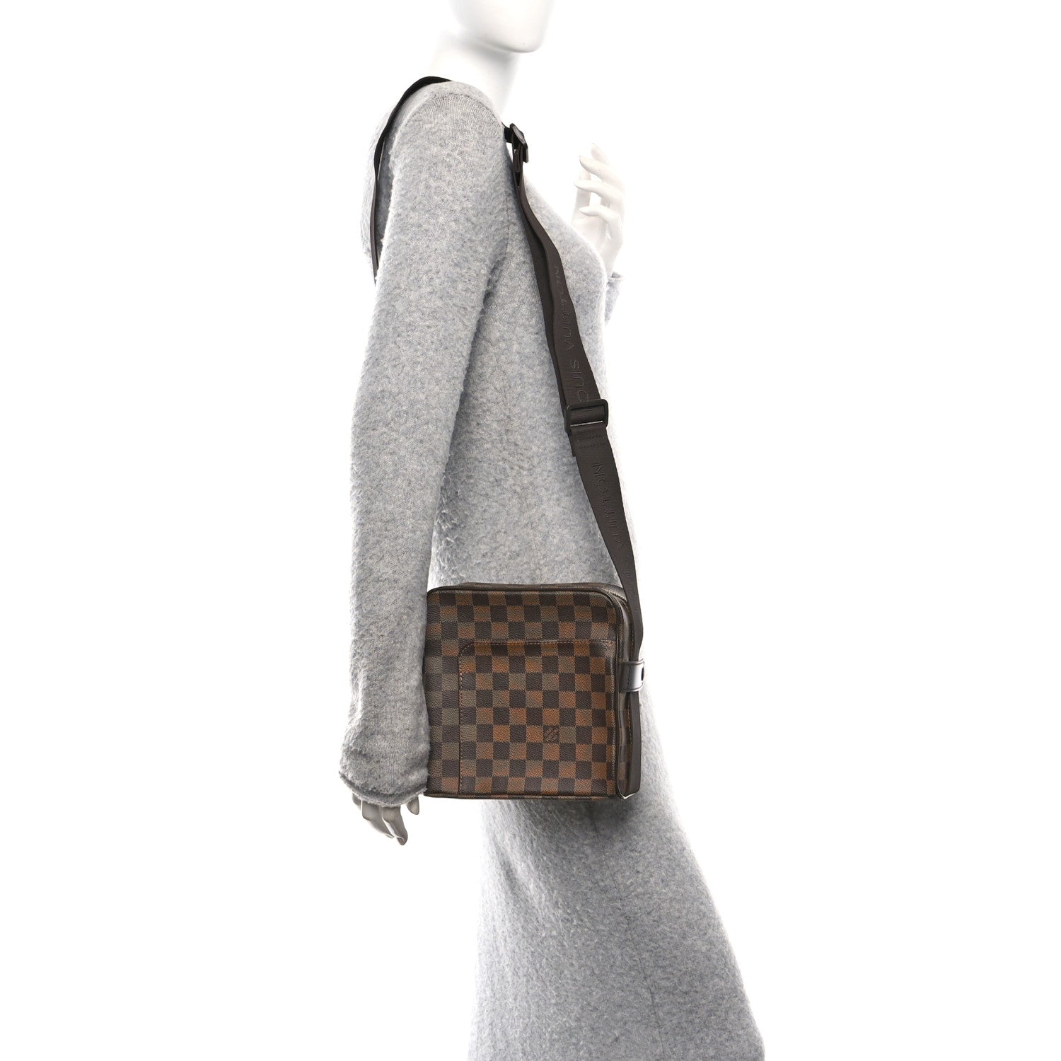 Louis Vuitton Damier Ebene Olav PM Messenger Bag 2 of 10