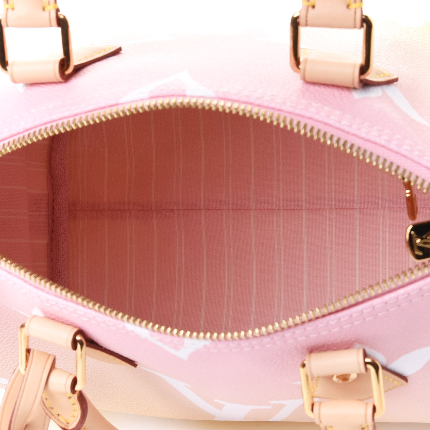 Louis Vuitton Monogram Giant By The Pool Speedy Bandouliere 25 Light Pink 4 of 4