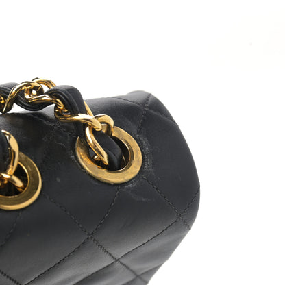Chanel Lambskin Quilted XL Jumbo Single Flap Black 15 of 20
