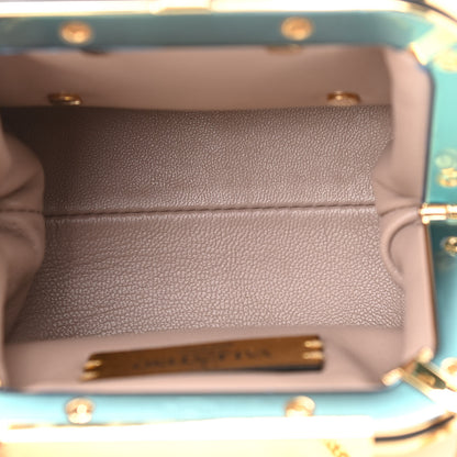Valentino Garavani Metallic Calfskin Mini Supervee Clutch Soft Gold 5 of 9