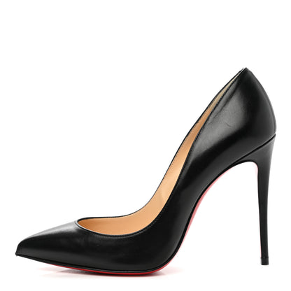 Christian Louboutin Kid Pigalle Follies 100 Pumps 36 Black 1 of 11