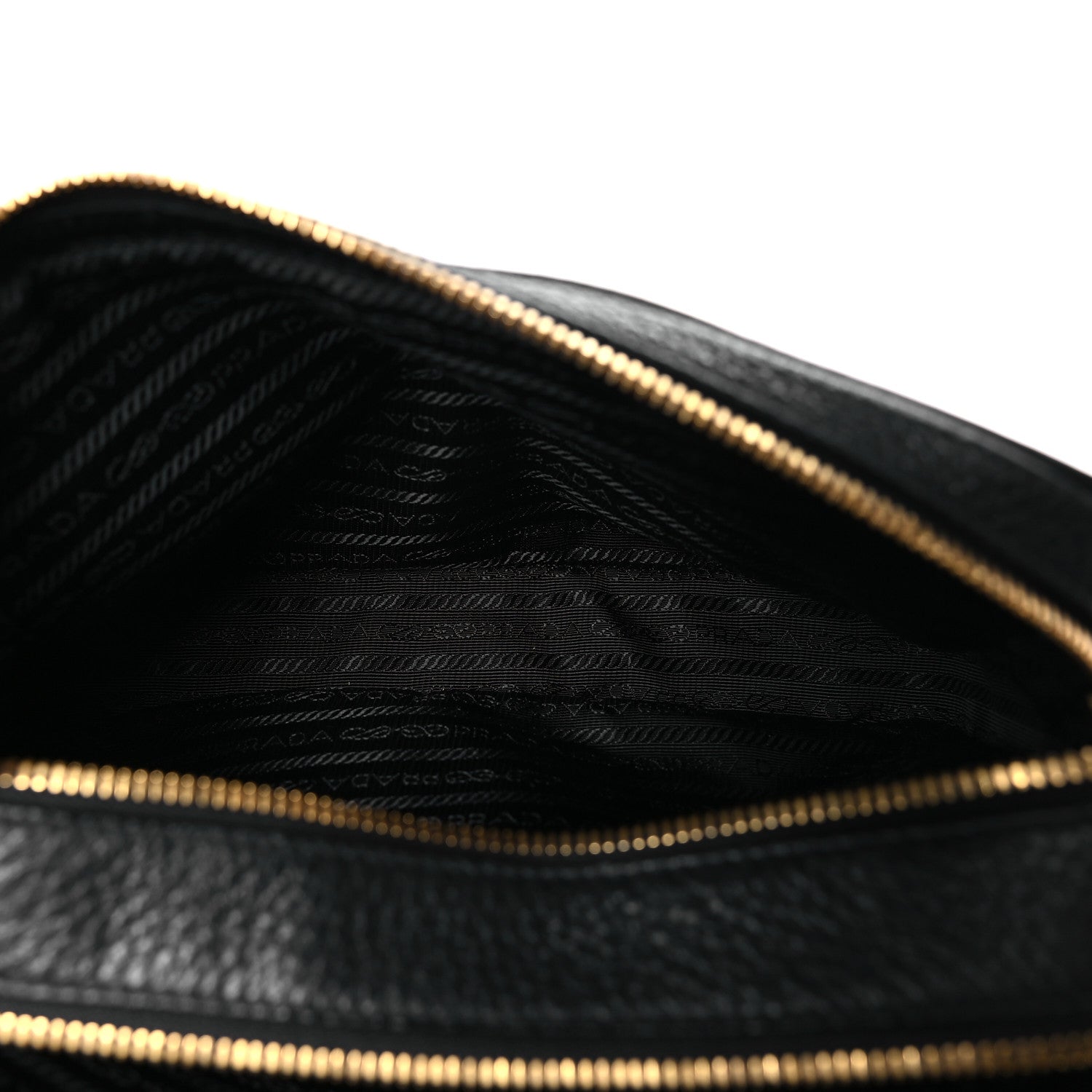 Prada Vitello Phenix Camera Bag Black 6 of 9