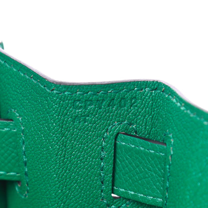 Hermes Epsom Kelly Sellier 28 Vert Vertigo 9 of 10