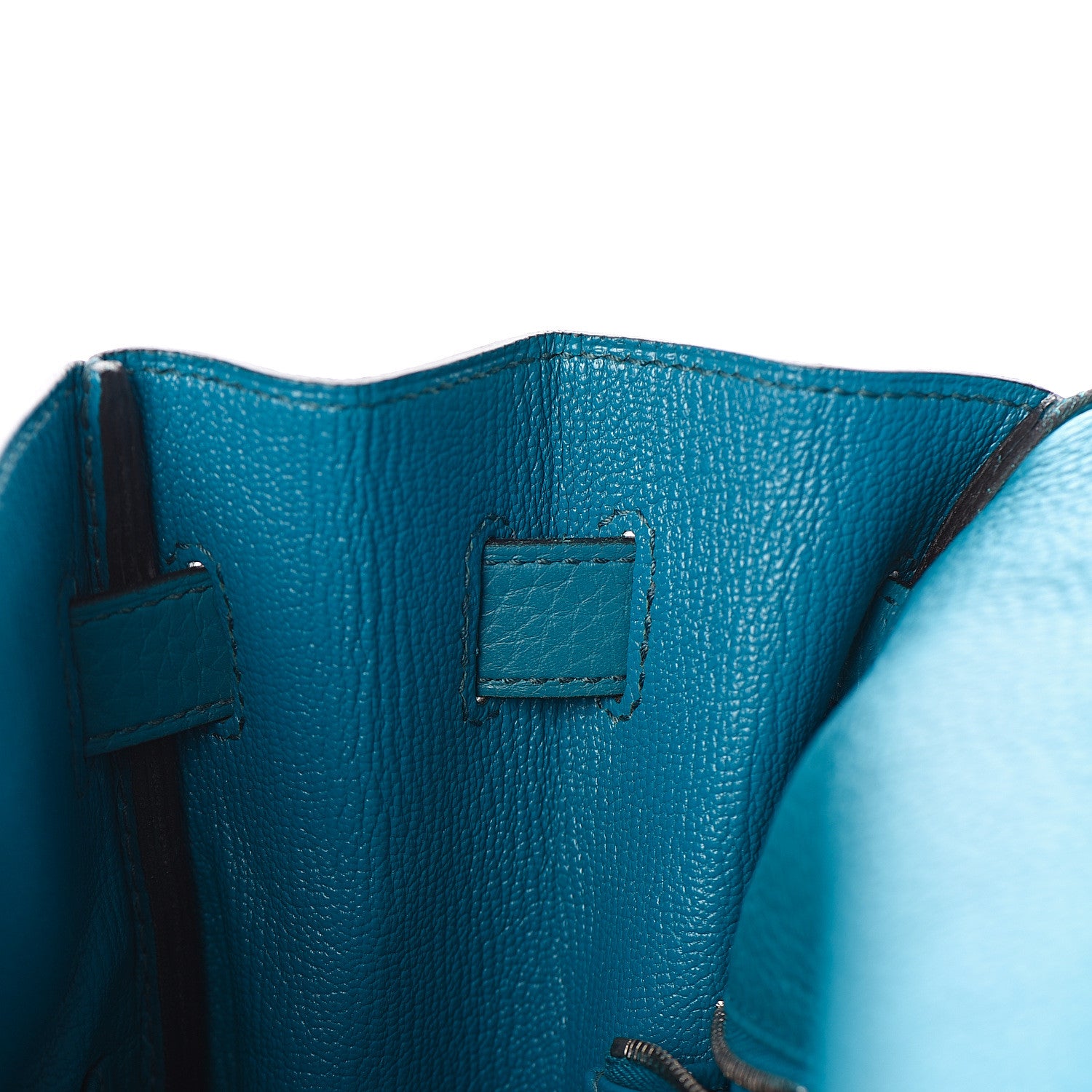 Hermes Taurillon Clemence Kelly Retourne 35 Bleu Izmir 7 of 33