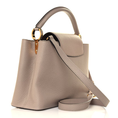 Louis Vuitton Taurillon Capucines PM Galet 2 of 4