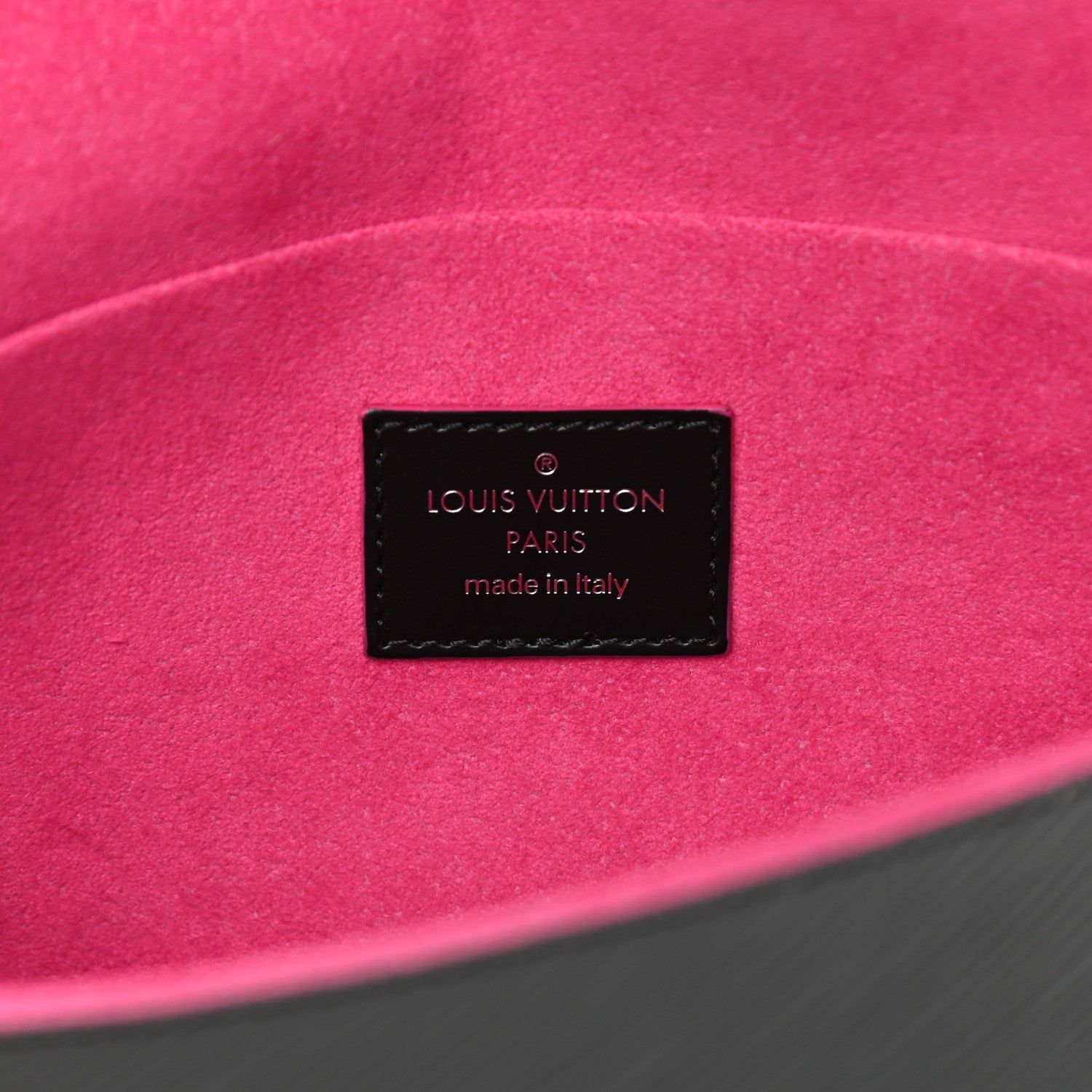 Louis Vuitton Epi Pochette Felicie Black Hot Pink 8 of 18