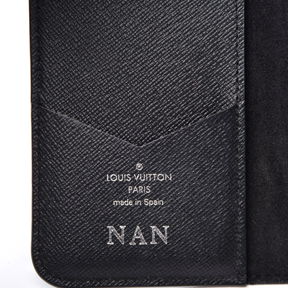 Louis Vuitton Epi LV Stories iPhone X/XS Folio Black 7 of 8