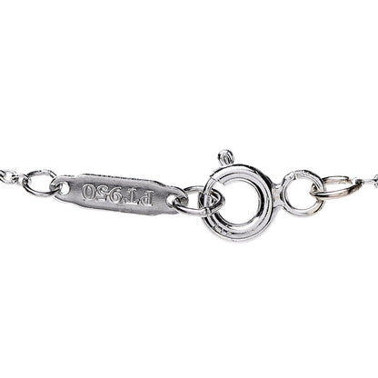 Tiffany Platinum Diamond .33ctw Circlet Pendant Necklace 7 of 7