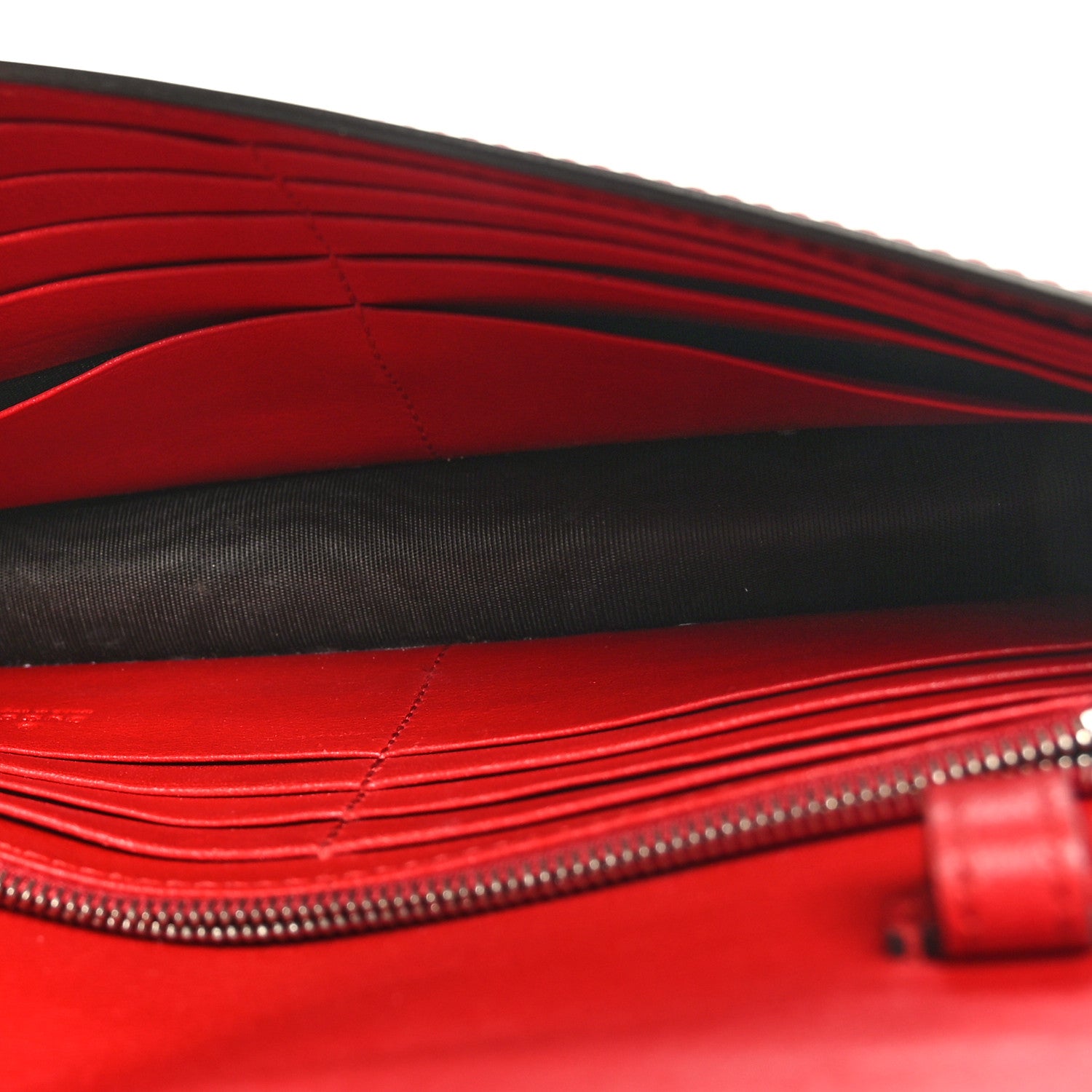 Gucci Shade Lux Calfskin Icon Wallet Hibiscus Red 5 of 8
