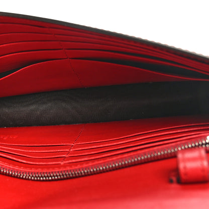 Gucci Shade Lux Calfskin Icon Wallet Hibiscus Red 5 of 8