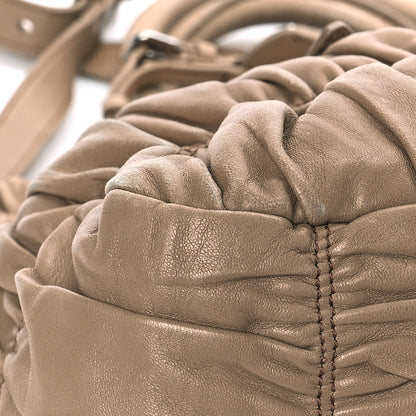 Prada Nappa Gaufre Tote Cuoio Argilla 7 of 17