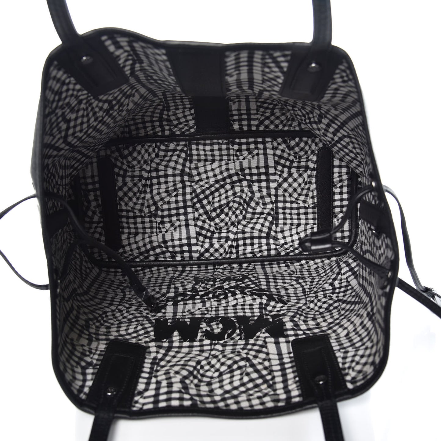 Visetos Medium Liz Reversible Shopper Tote Black