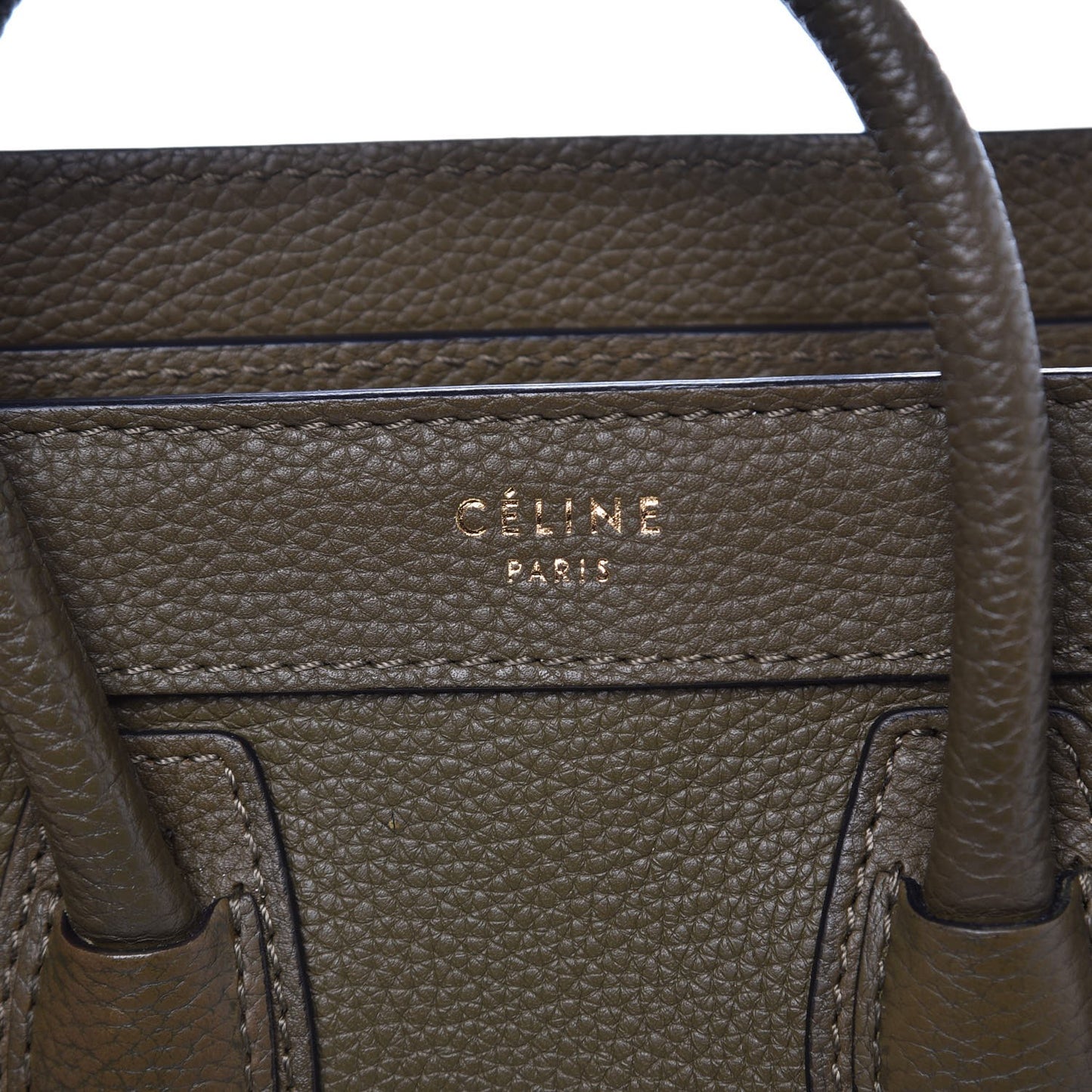 Drummed Calfskin Nano Luggage Jungle