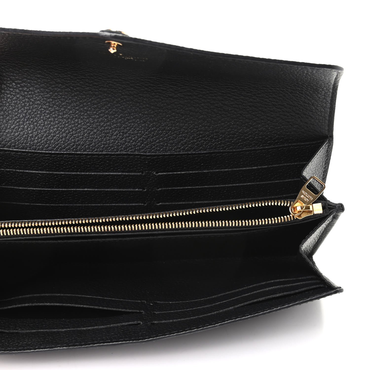 Louis Vuitton Empreinte Sarah Wallet NM Black 5 of 7