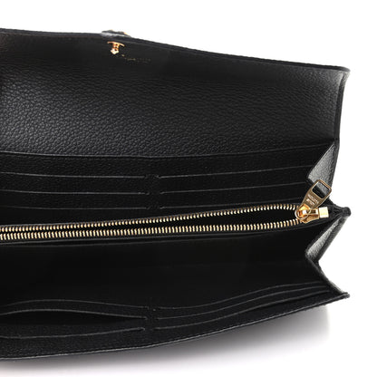 Louis Vuitton Empreinte Sarah Wallet NM Black 5 of 7