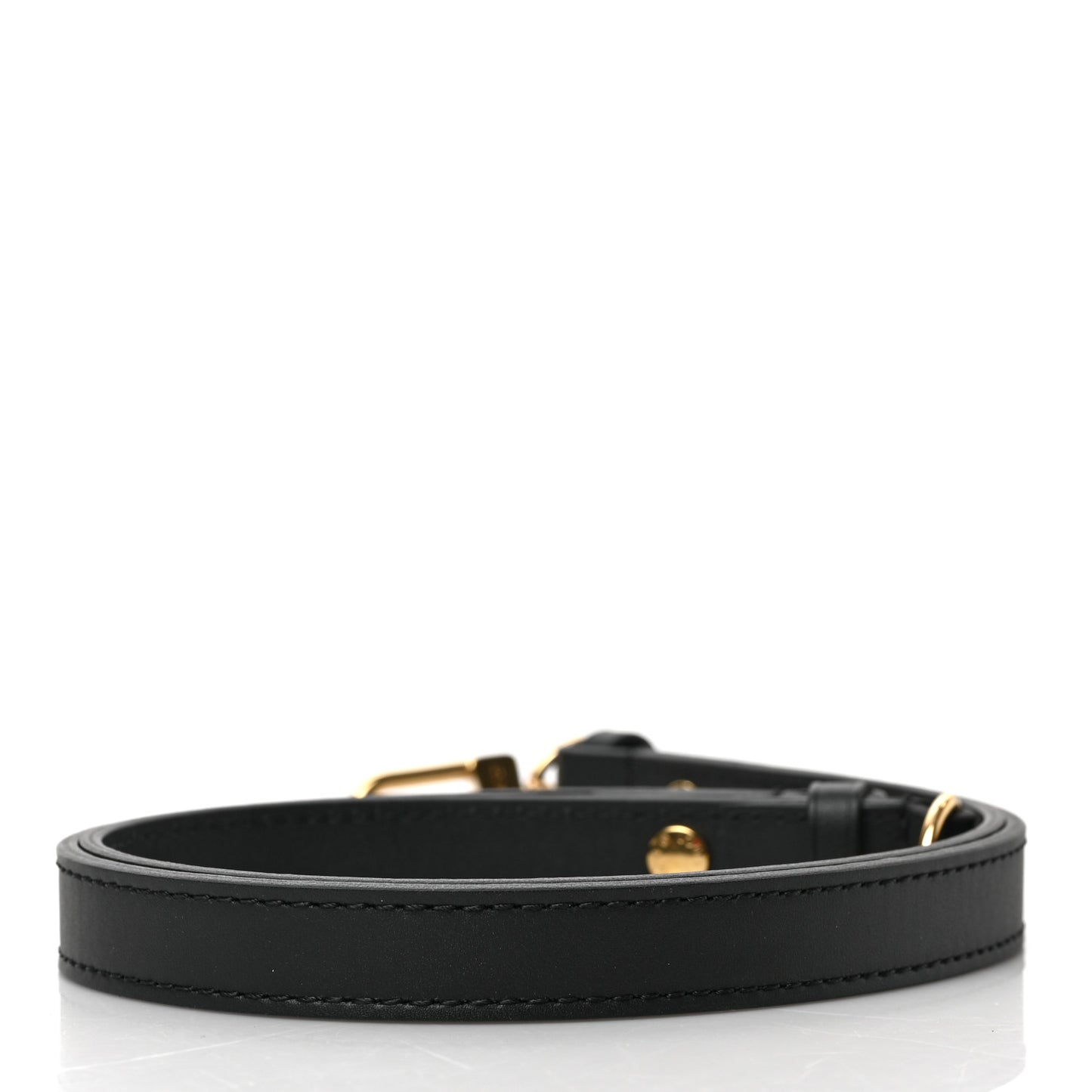 Calfskin Multi Pochette Shoulder Strap Black