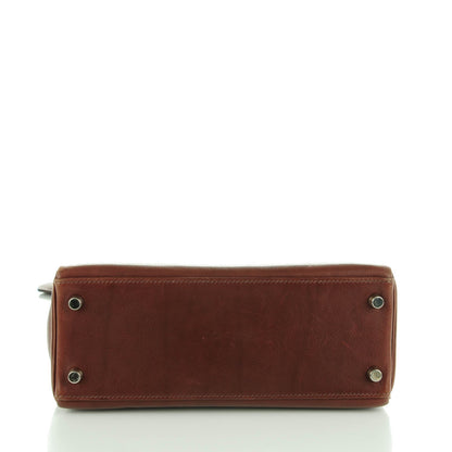 Hermes Veau Evergrain Kelly Retourne 25 Havane 6 of 23