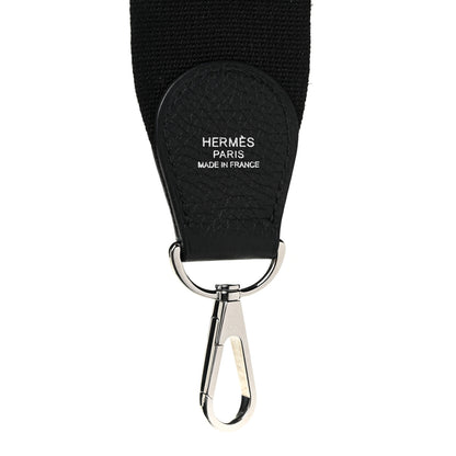 Hermes Taurillon Clemence Evelyne III GM Black 10 of 10