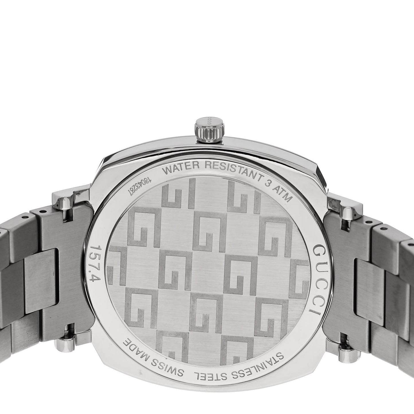 Stainless Steel 35mm Grip Quartz Watch