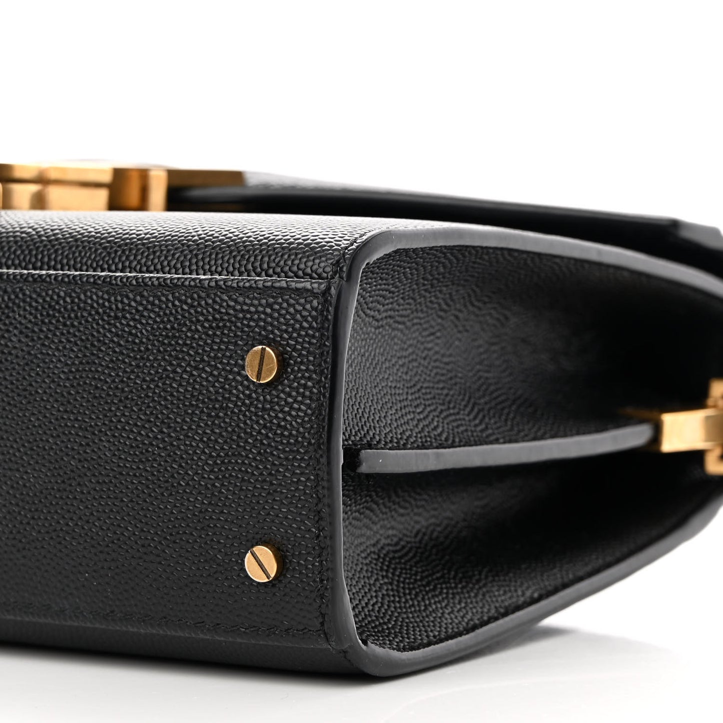 Grain de Poudre Mini Classic Monogram Cassandra Top Handle Black