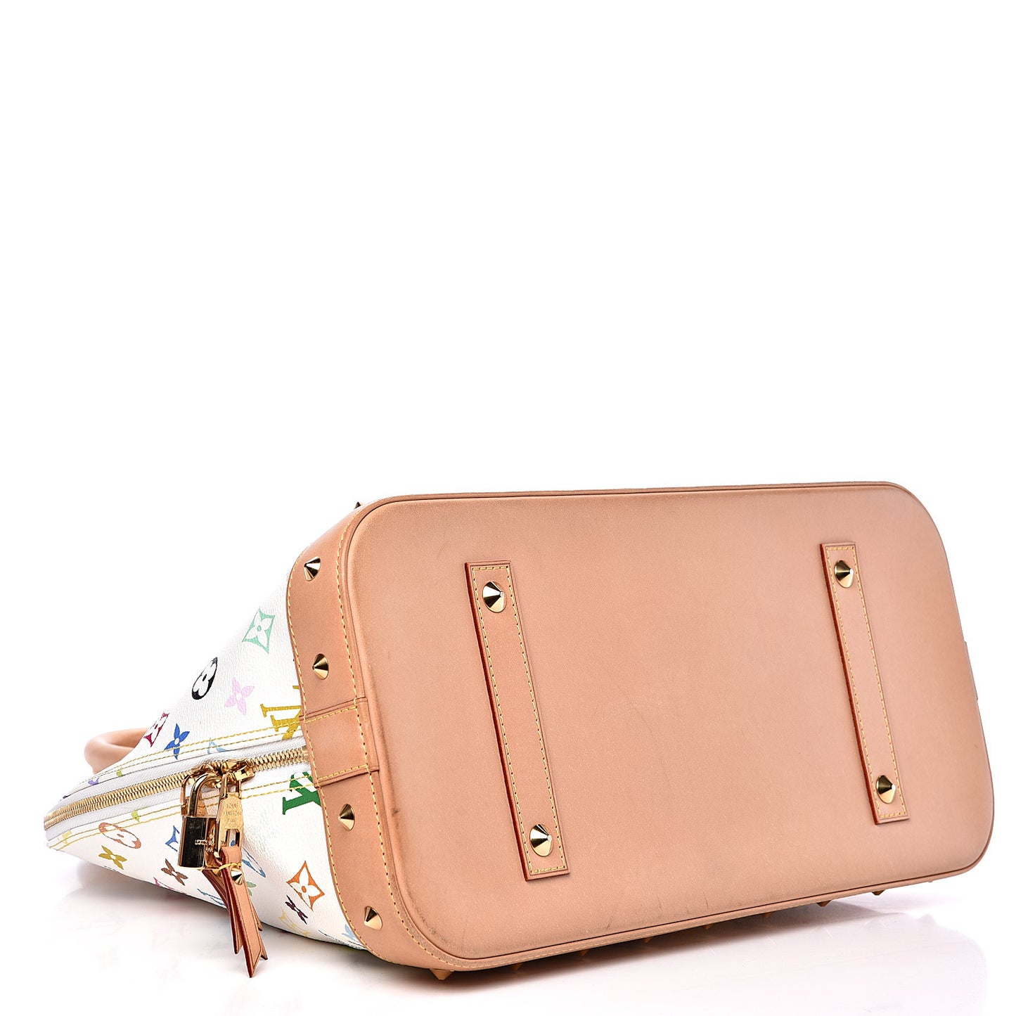 Monogram Multicolor Alma GM White