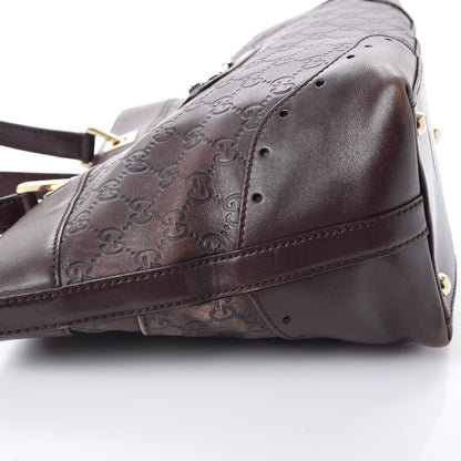 Gucci Guccissima Large Punch Tote Chocolate Brown 27 of 27