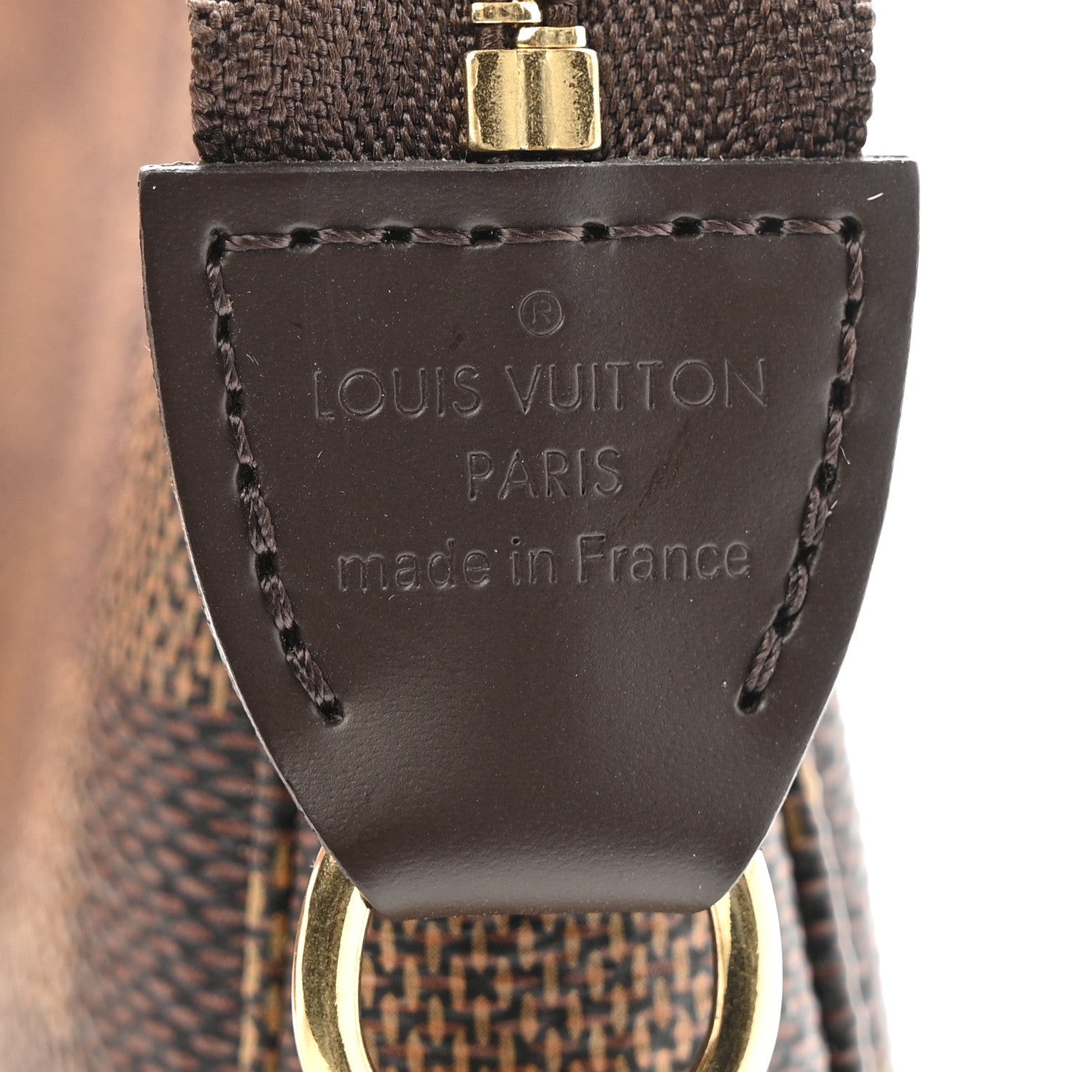 Louis Vuitton Damier Ebene Mini Pochette Accessories 6 of 12