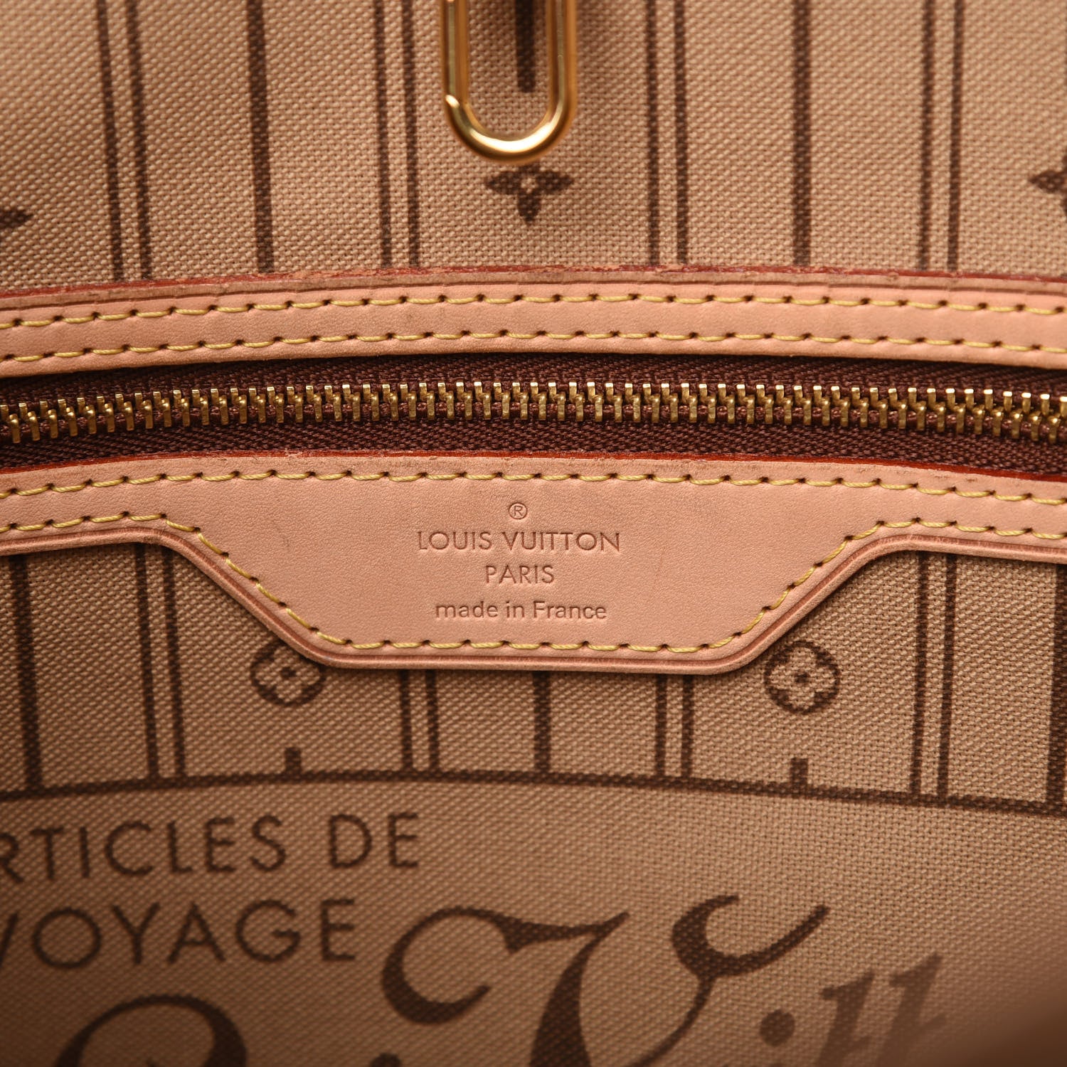 Louis Vuitton Monogram Neverfull MM 8 of 14
