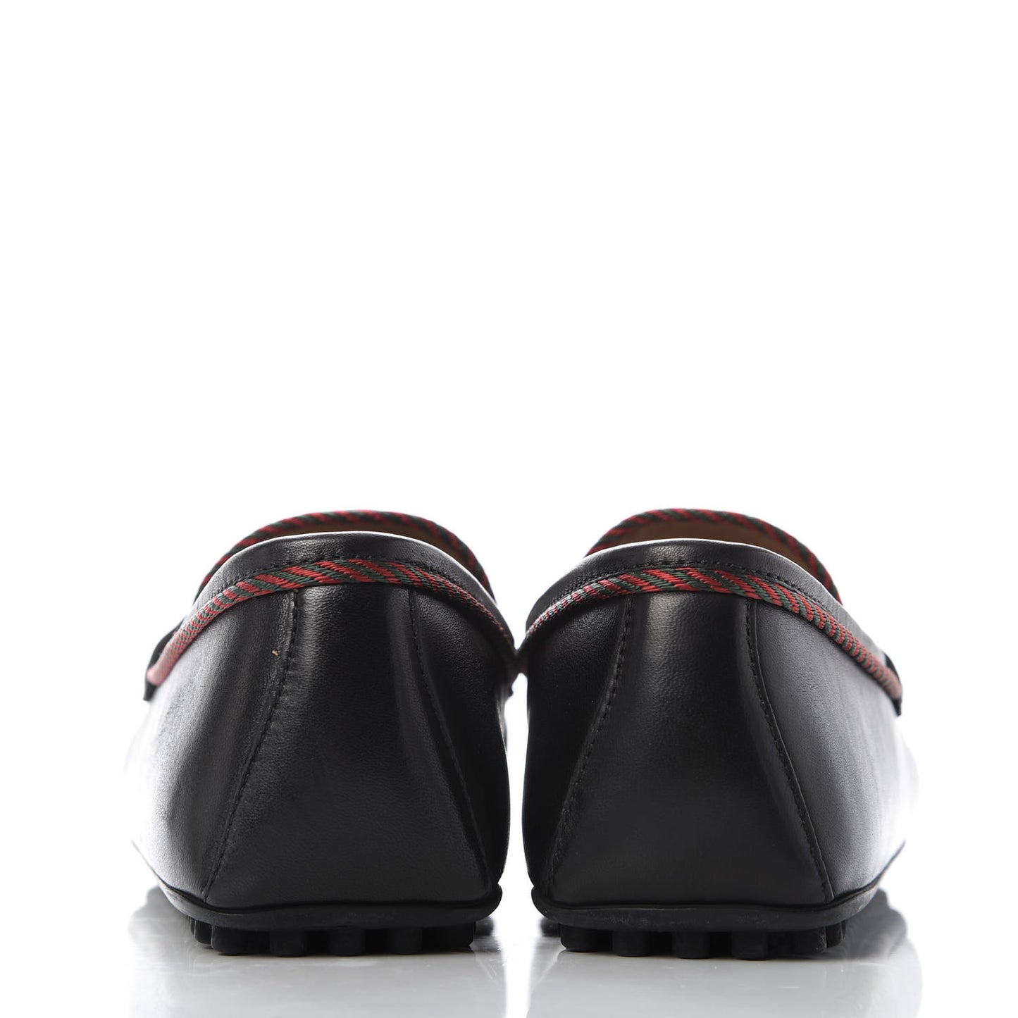 Nappa Mens Bee Driver Loafers 8.5 Black