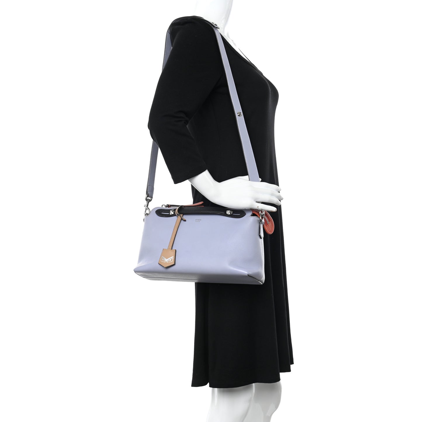 Vitello Dolce 4 Color Medium By The Way Boston Bag Lilla Multicolor