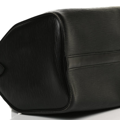 Louis Vuitton Epi Speedy 25 Black 10 of 16