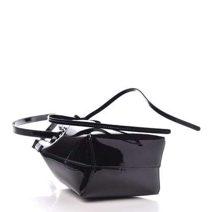 Mansur Gavriel Patent Calfskin Mini Mini Bucket Bag Black 4 of 6