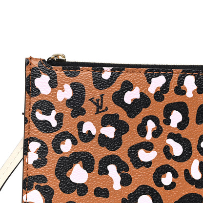 Louis Vuitton Monogram Giant Wild At Heart Neverfull MM Pochette Black 7 of 9