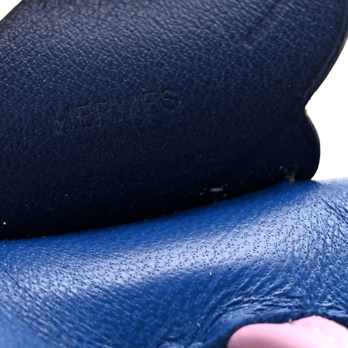 Milo Lambskin Grigri Rodeo Pegase Horse Bag Charm PM Bleu France Mauve Sylvestre Bleu Saphir