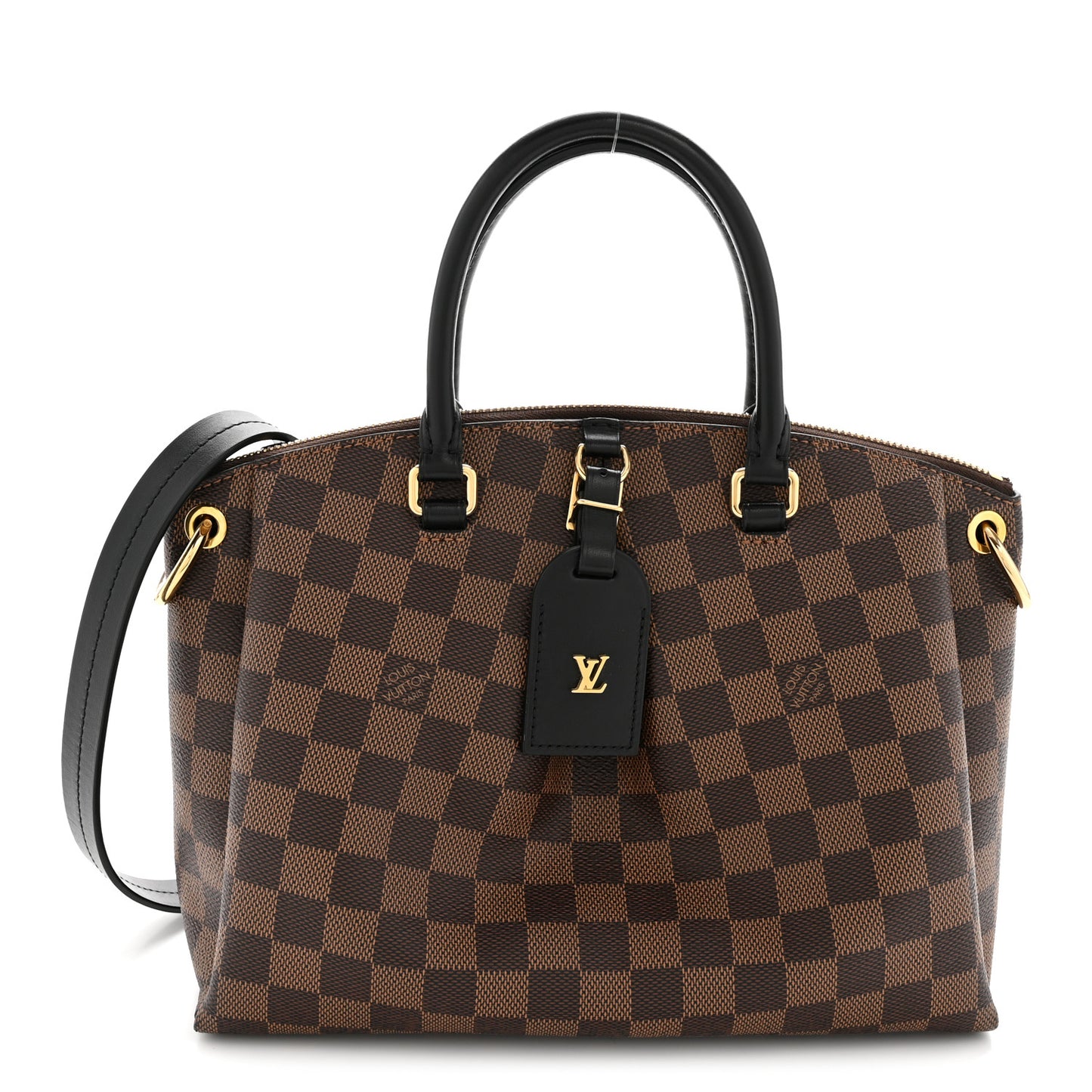 Damier Ebene Odeon Tote PM Black