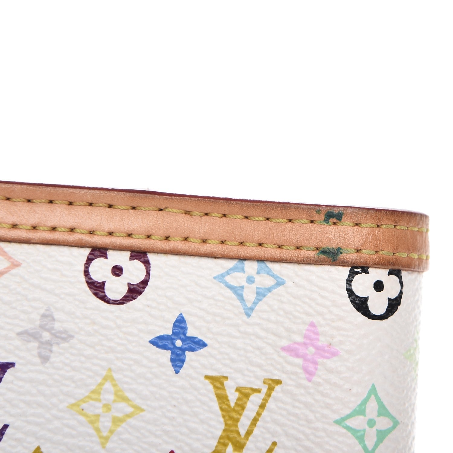 Louis Vuitton Monogram Multicolor Small Ring Agenda Cover White 11 of 11