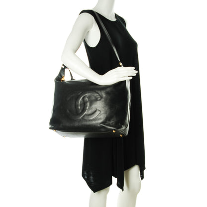 Chanel Caviar CC Hobo Black 2 of 7