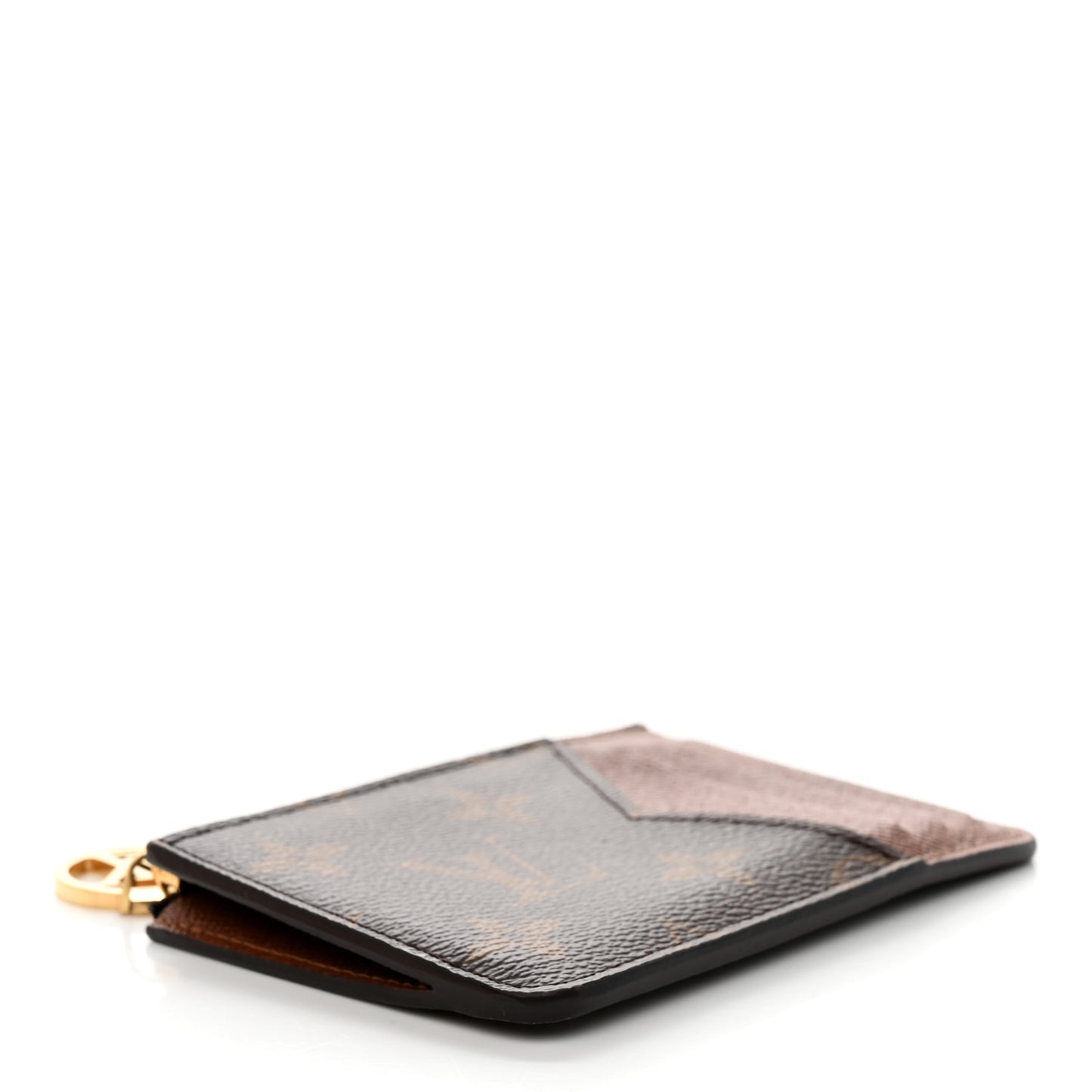 Monogram Zipped Romy Card Holder