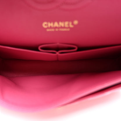Chanel Lambskin Quilted Medium Double Flap Pink 5 of 10