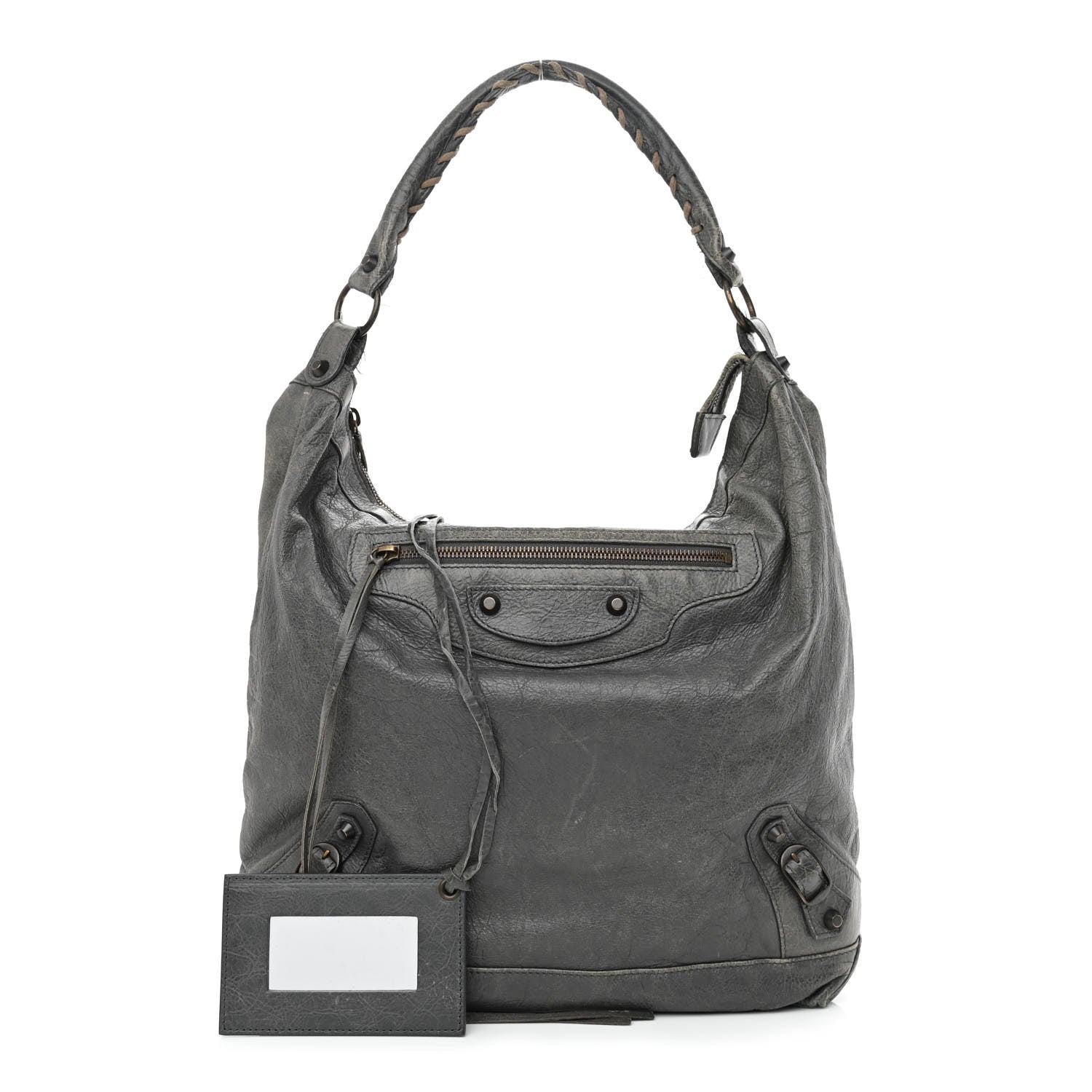 Balenciaga Agneau Classic Hardware Day Hobo Anthracite 1 of 14