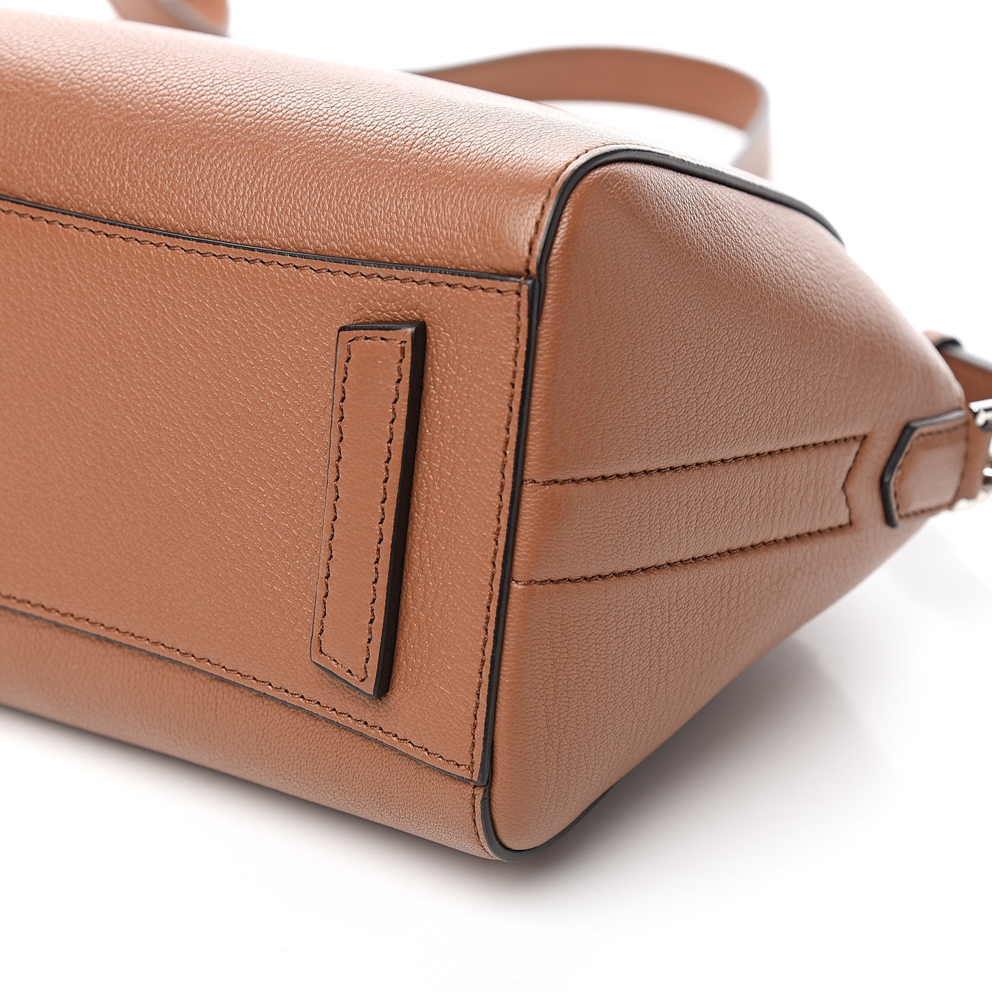 Sugar Goatskin Mini Antigona Caramel