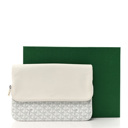Goyard Goyardine Sainte Marie Soft Clutch White 8 of 8