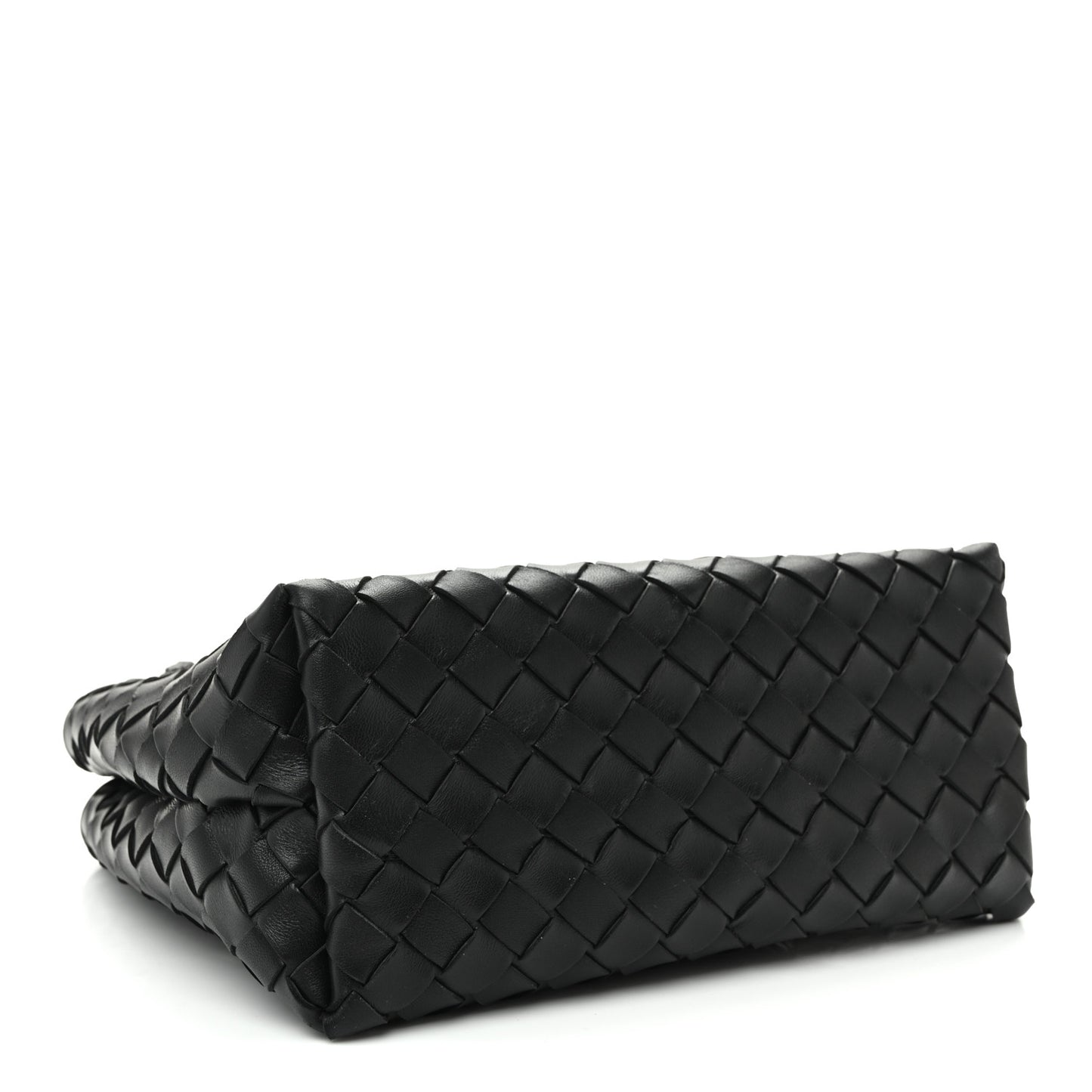 Nappa Intrecciato Small Andiamo Shoulder Bag Black