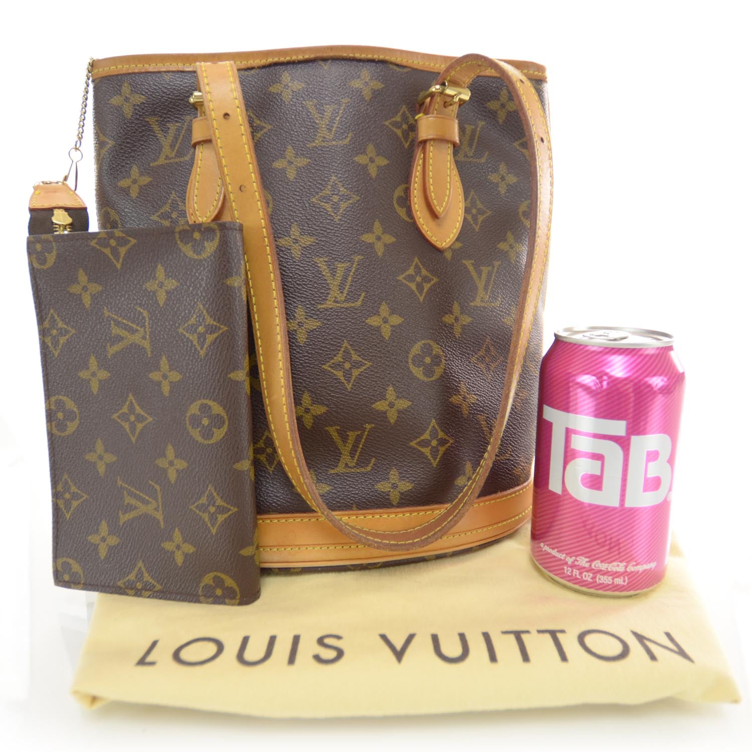 Louis Vuitton Monogram Petit Bucket 23 3 of 7