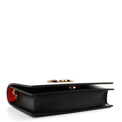 Salvatore Ferragamo Calfskin Mini Double Gancio Bag Black 3 of 9