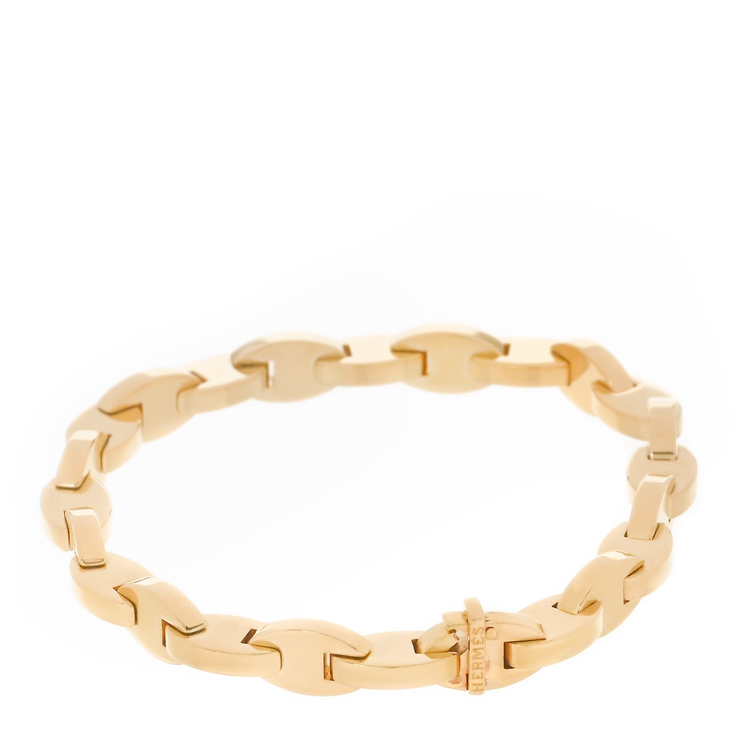 18K Yellow Gold Marine Link Bracelet