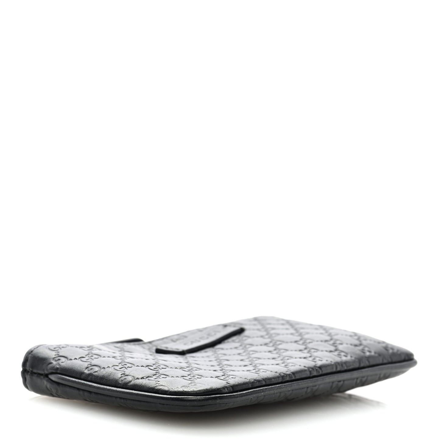 Microguccissima Key Ring Coin Case Black